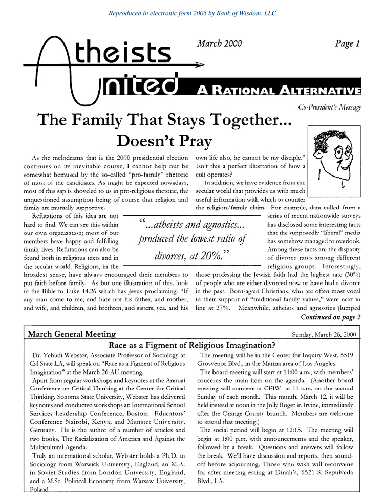 (image for) Atheists United-Set 3 - Click Image to Close